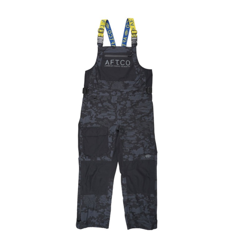 AFTCO Barricade Bib Black Digi Camo Small