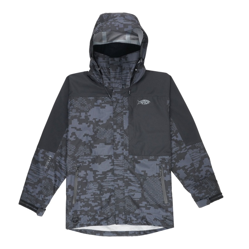 AFTCO Barricade Jacket Black Digi Camo Small