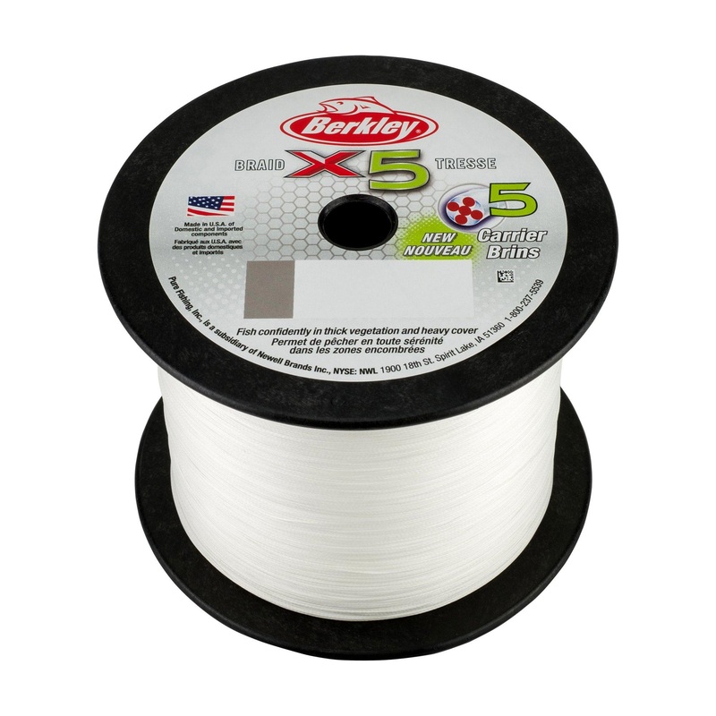 Berkley x5 Braid Low Vis Green 8# 164 yards
