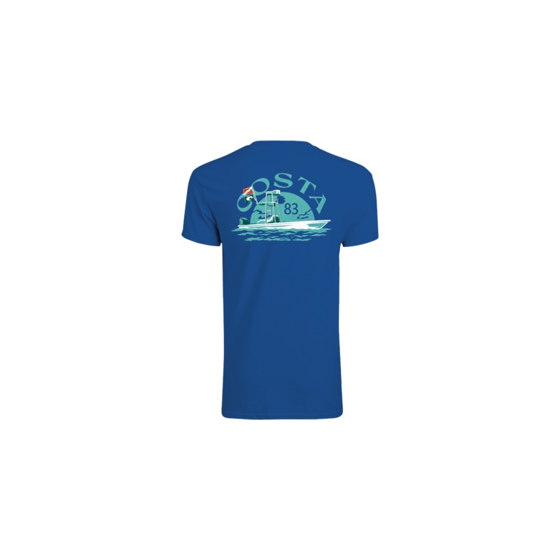 Costa Men's Diver Down T-Shirt Royal Blue Medium