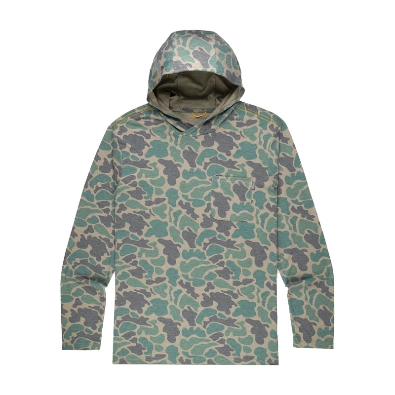 Marsh Wear Buxton Performance Hoodie Green Mallard Camo Small