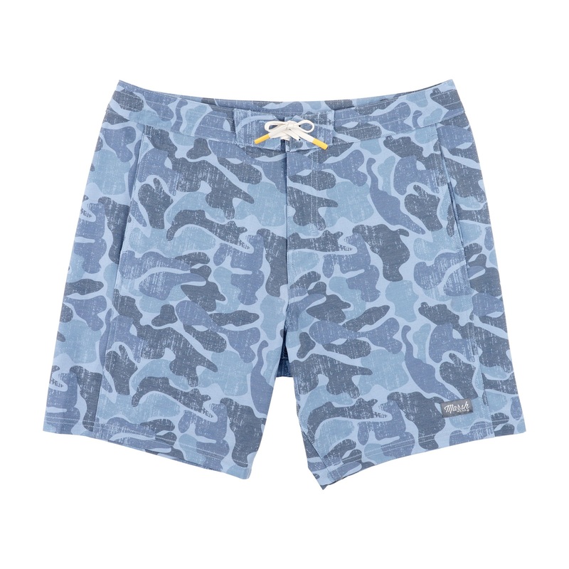 Marsh Wear Freeman Boardshort Blue Copahee Camo 28