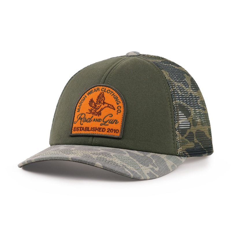 Marsh Wear In Flight Trucker Hat Fossil