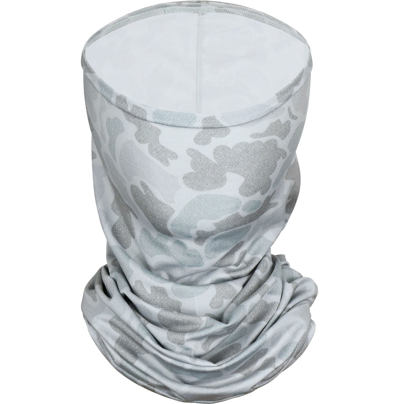 Marsh Wear Mallard Face Mask Gray Camo
