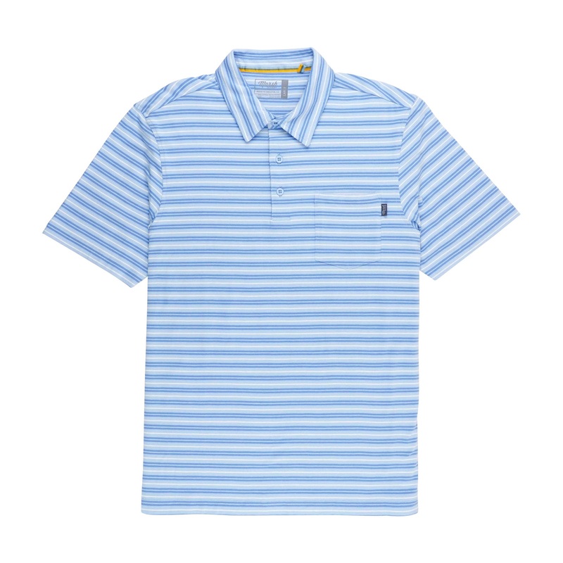 Marsh Wear Pensacola Polo Hazy Blue 2XLarge