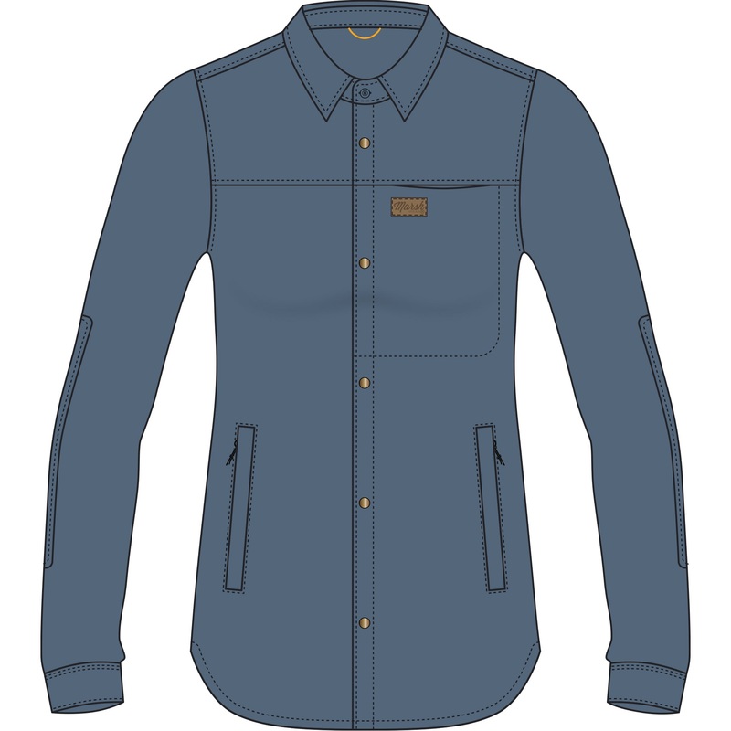 Marsh Wear Women's Delano Shacket Fossil XSmall