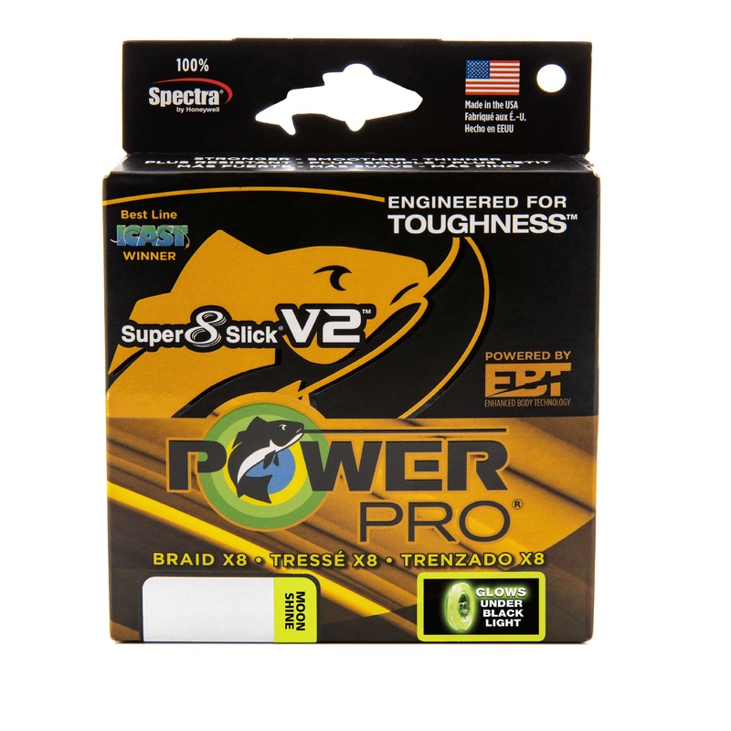 PowerPro Super 8 Slick V2 Aqua Green 8lb 1500yds