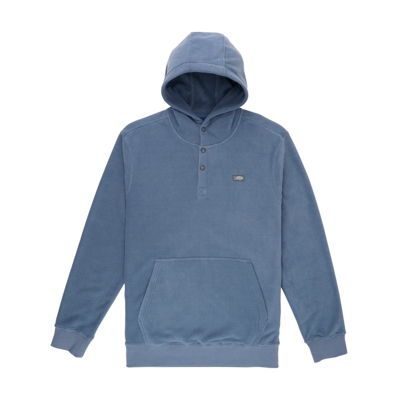 AFTCO Fish Camp Pullover Hoodie Bering Sea Small