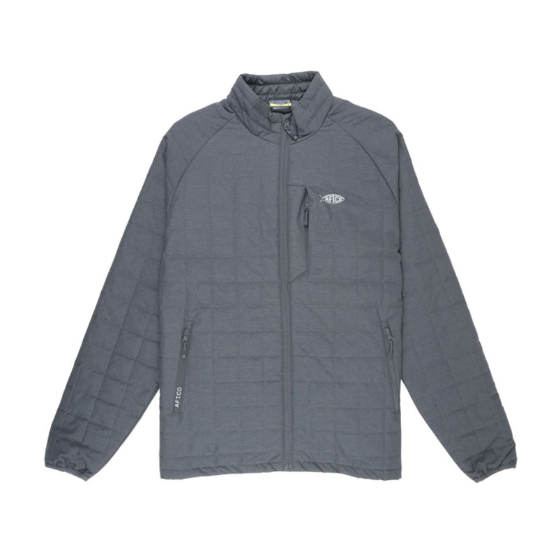 AFTCO Pufferfish 300 Jacket Charcoal Heather Small