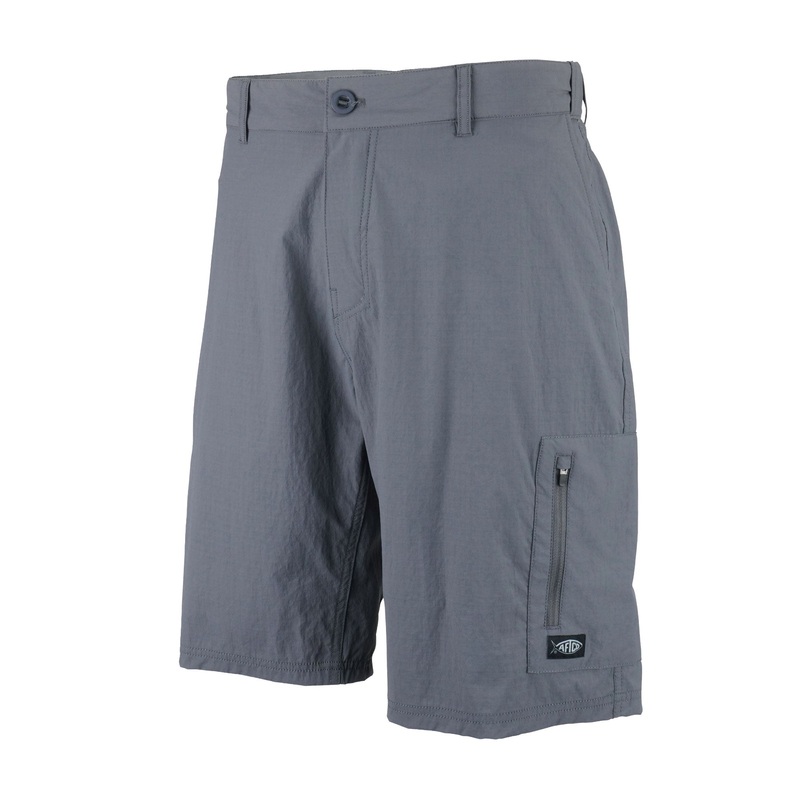 AFTCO Rescue Fishing Shorts Charcoal 30