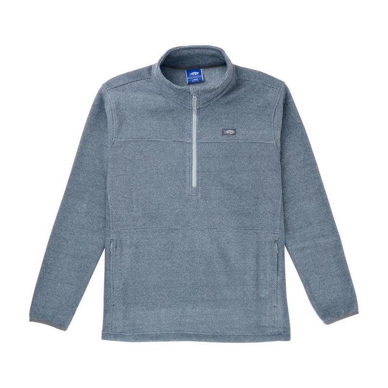 AFTCO Sentinel 1/4 Zip Pullover Charcoal Heather Small