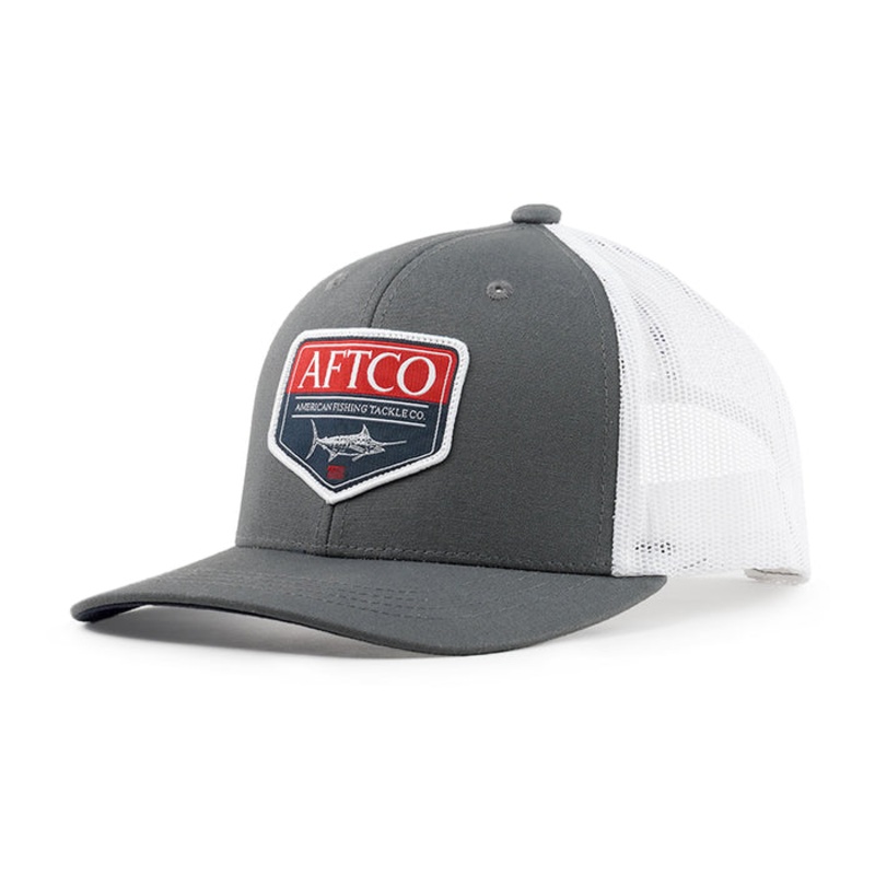 AFTCO Splatter Trucker Hat Graphite
