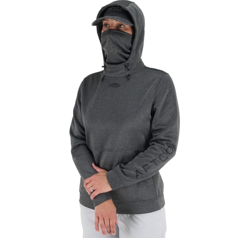AFTCO Women's Reaper Sweatshirt Charcoal Heather XSmall