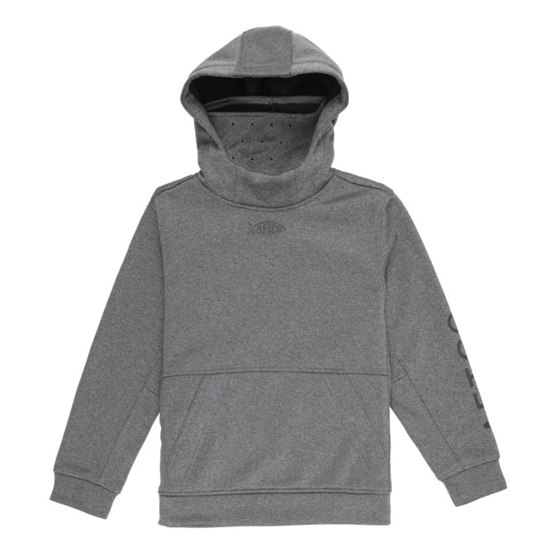 AFTCO Youth Reaper Hoodie Charcoal Heather Youth XSmall