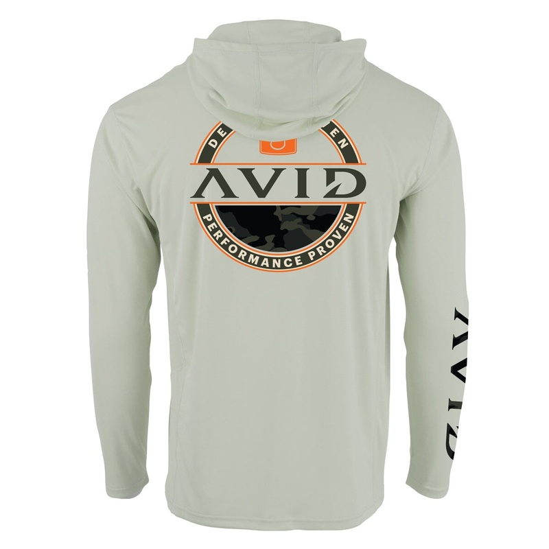 Avid Locked Up Kinetic AVIDry Hoodie Green Fig Small