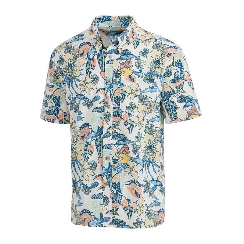 Avid Palapa Shirt Islamorada White Small