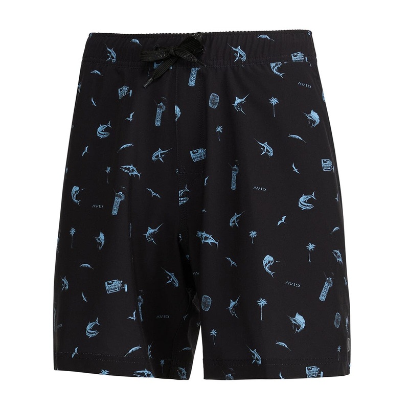 Avid West Winds Volley Shorts Black Small