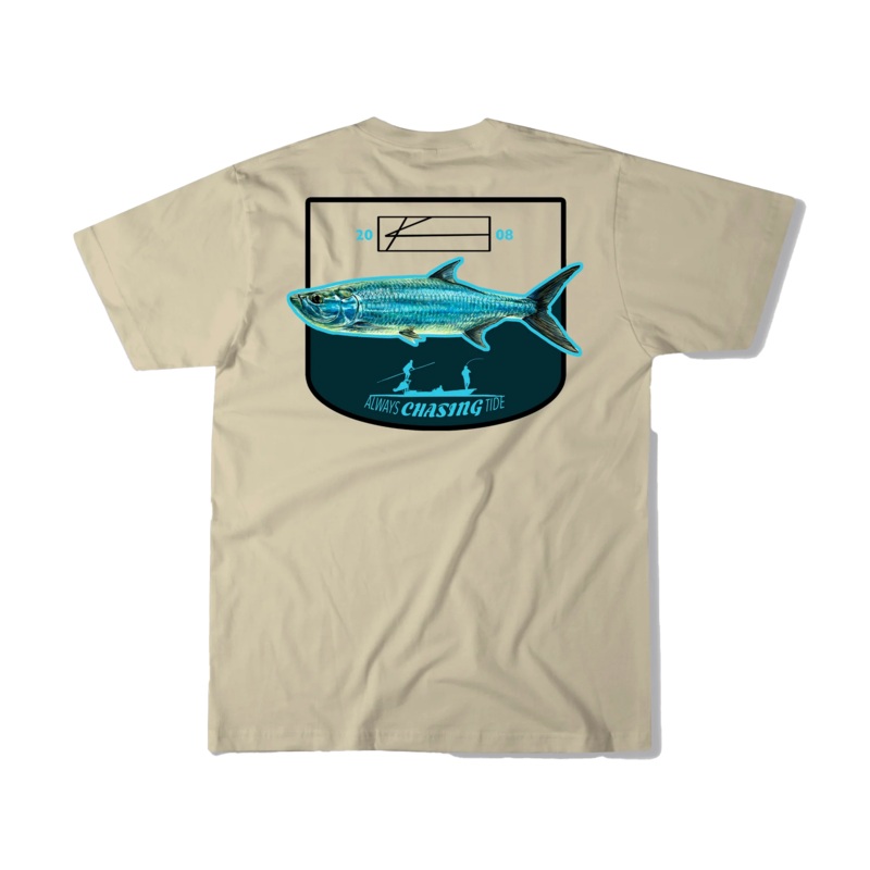 KSCOTT Beach Traveler Short Sleeve Cream Small