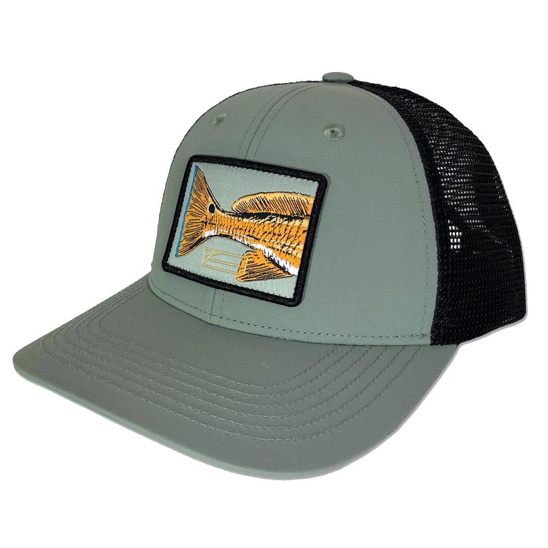 KSCOTT Redfish Tail Hat Olive/Black