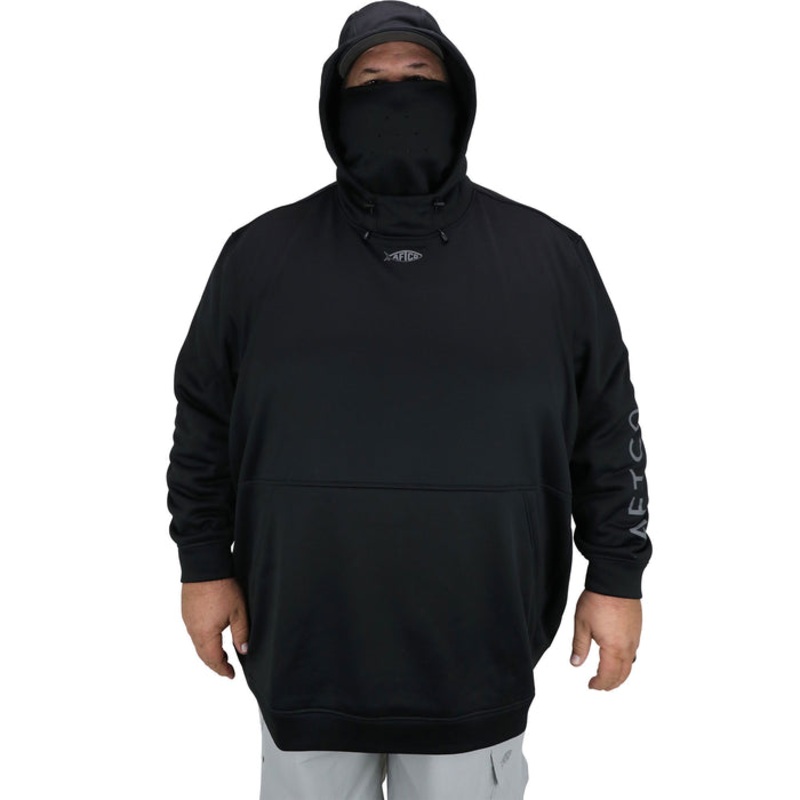 AFTCO Big Guy Reaper Sweatshirt Black 3XLarge