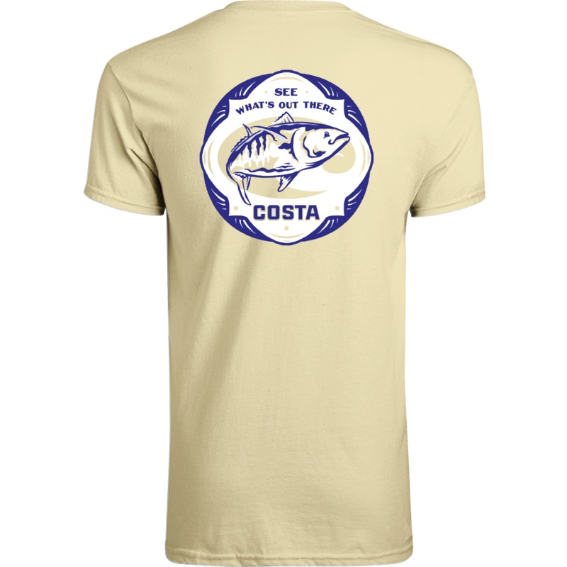 COSTA Tech Kona Short Sleeve Artic Blue Large