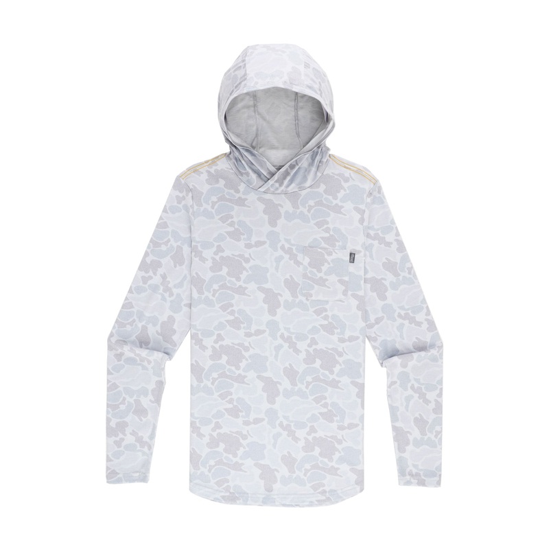Marsh Wear Women's Buxton Performance Camo Hoodie Grey Camo XSmall