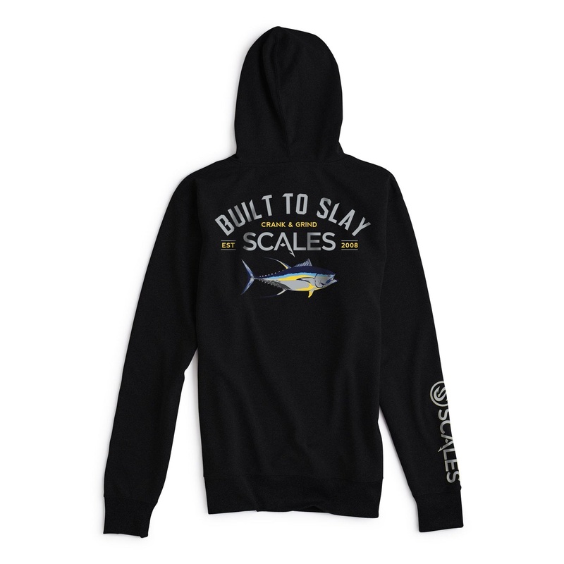 SCALES Tuna Built Hoodie Black Small