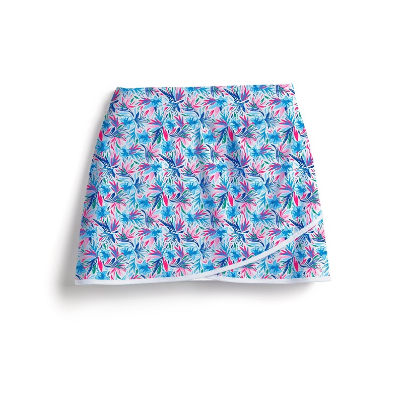 SCALES Wild Flowers Iconic Skort 14" Marine XSmall