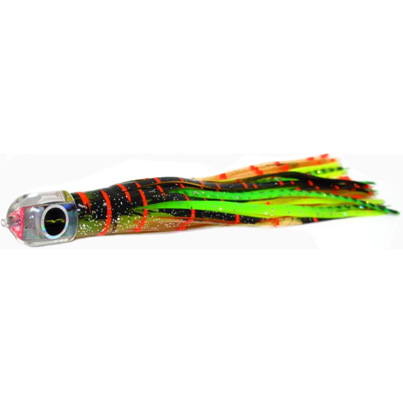 Black Bart Ika Brown Orange/Green Chartreuse