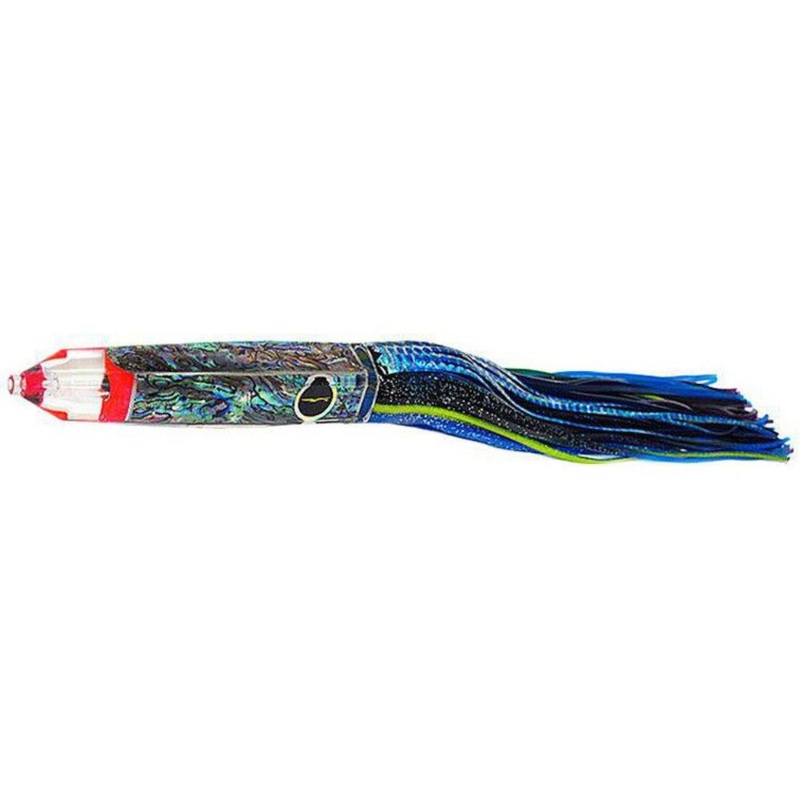 Black Bart Wahoo Candy Lures Black Blue Dot/Purple Fleck