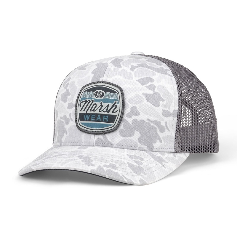 Marsh Wear Badger Hat Grey Camo