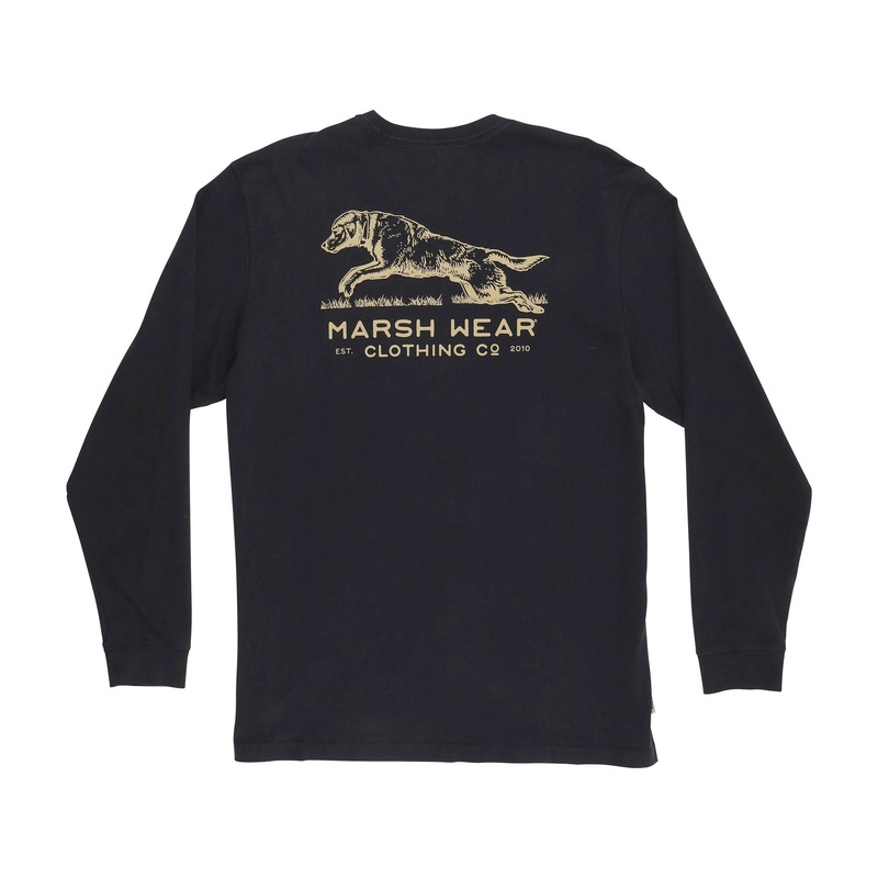 Marsh Wear Retriever Long Sleeve T-Shirt Black Small
