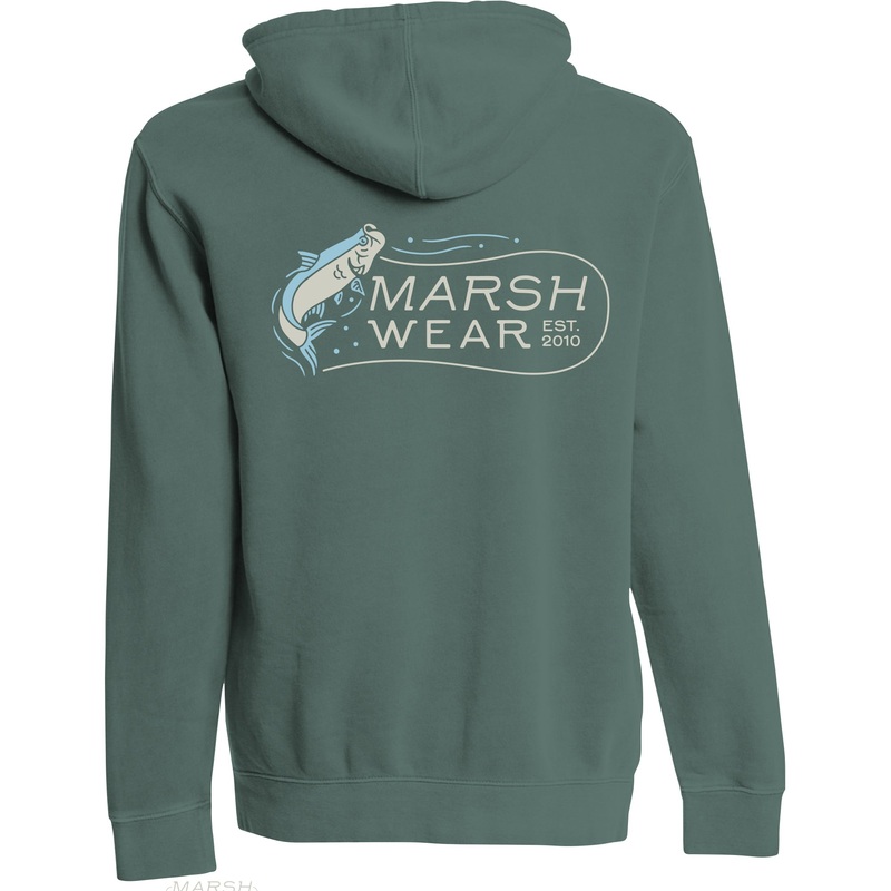 Marsh Wear Youth King Tide PO Hoodie Alpine Green Small