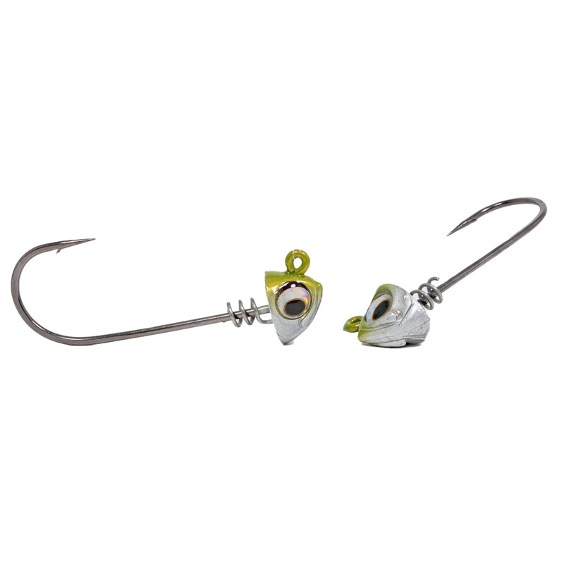 NLBN Jig Heads Limesider 1/8oz 3"