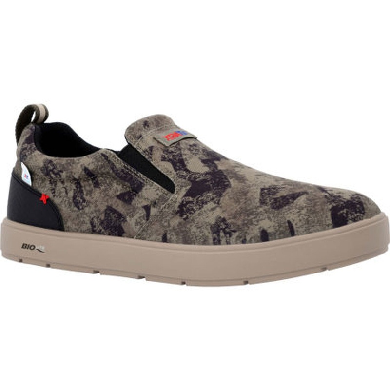 XTRATUF Men's Sharkbyte 2.0 Eco Deck Shoe Camo 7