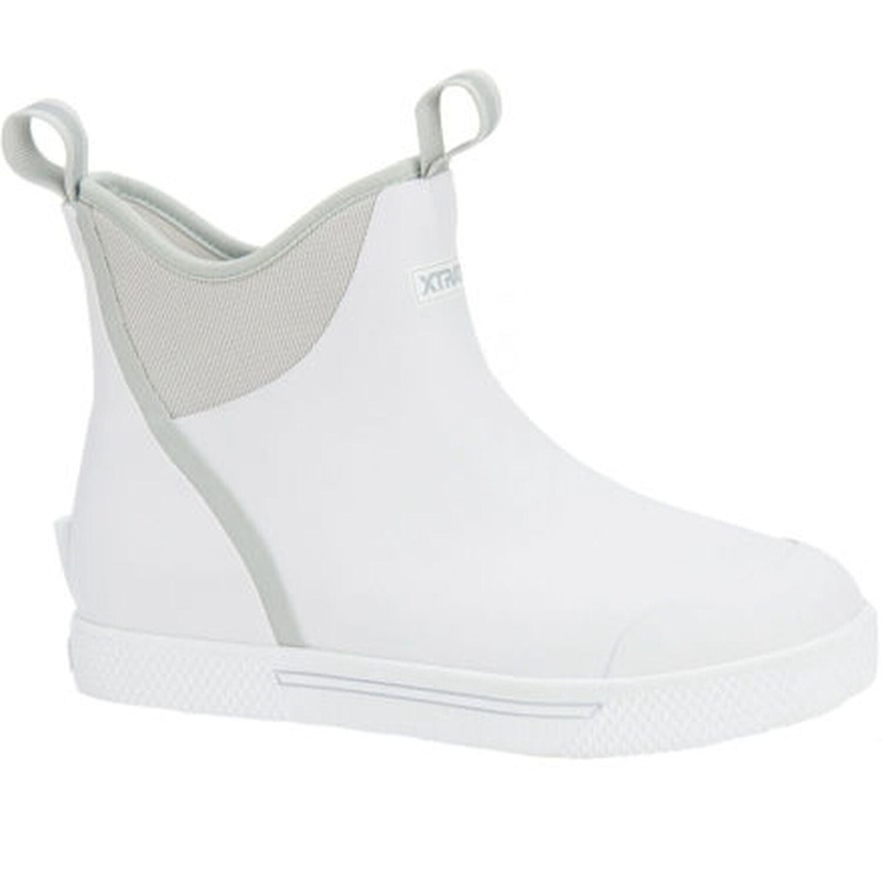 XTRATUF Men's Wheelhouse 6" Ankle Deck Boot White 7