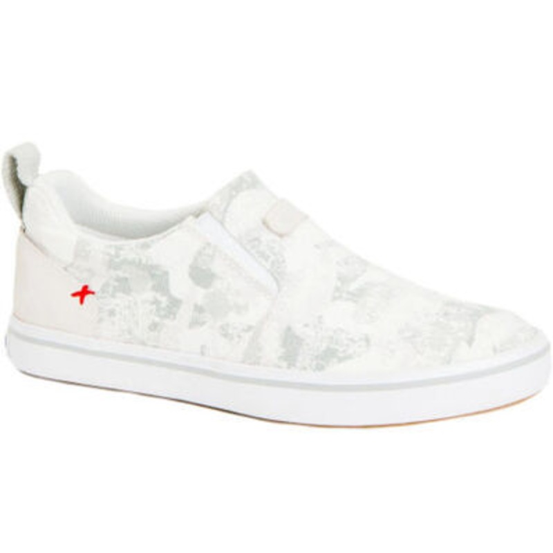 XTRATUF Women's Canvas SharkByte Deck Shoe White 6