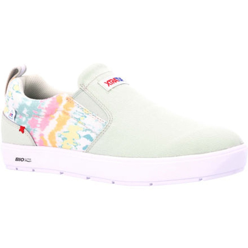 XTRATUF Women's Sharkbyte 2.0 Eco Deck Shoe Green 6