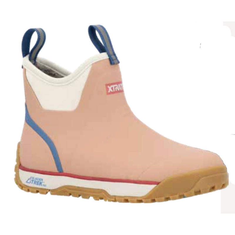 XTRATUF Women's Vintage 6" Ankle Deck Boot Mahogany Rose 5