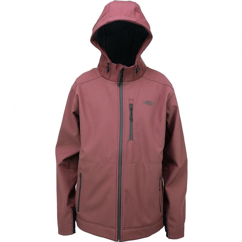 AFTCO Reaper Windproof Zip Up Jacket Black Small