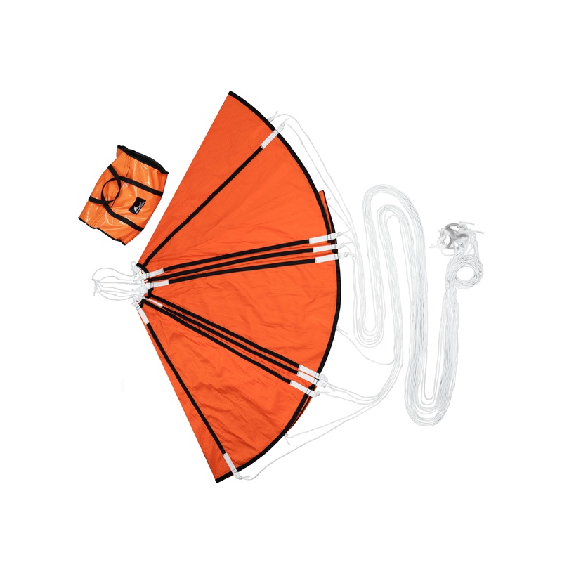 BLUEWING Parachute Sea Anchor Drift Sock Orange 10ft