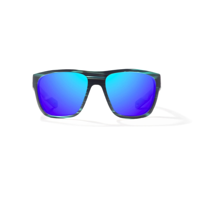 BAJIO Las Rocas Sunglasses Blue Mirror Lens/ Black Matte Frame