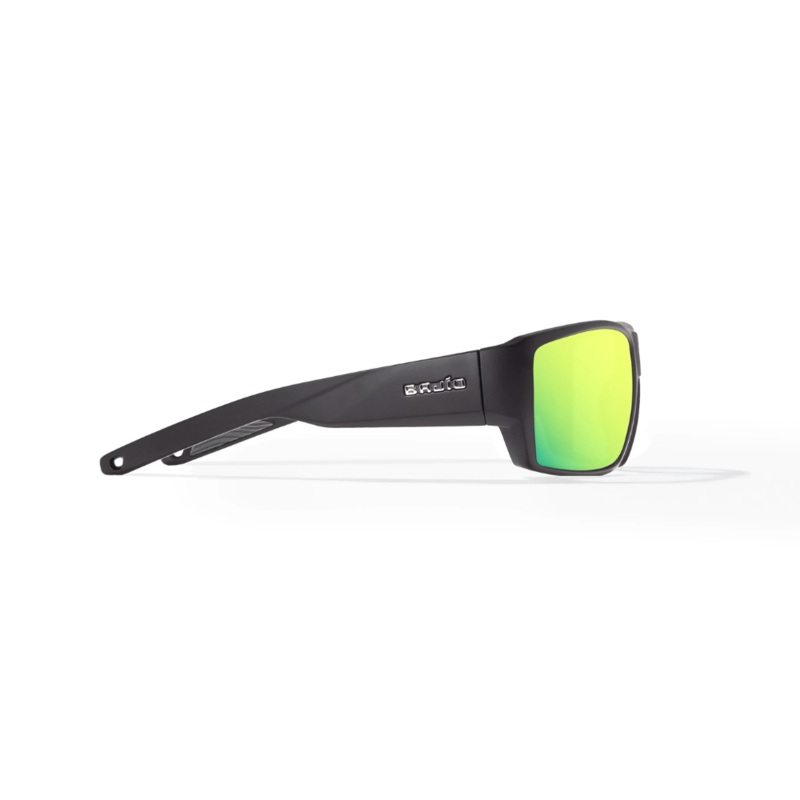 BAJIO Vega Sunglasses Green Mirror Lens/ Black Matte Frame