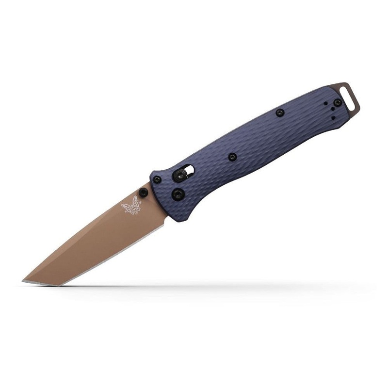 Benchmade Bailout Folding Knife Crater Blue Aluminum