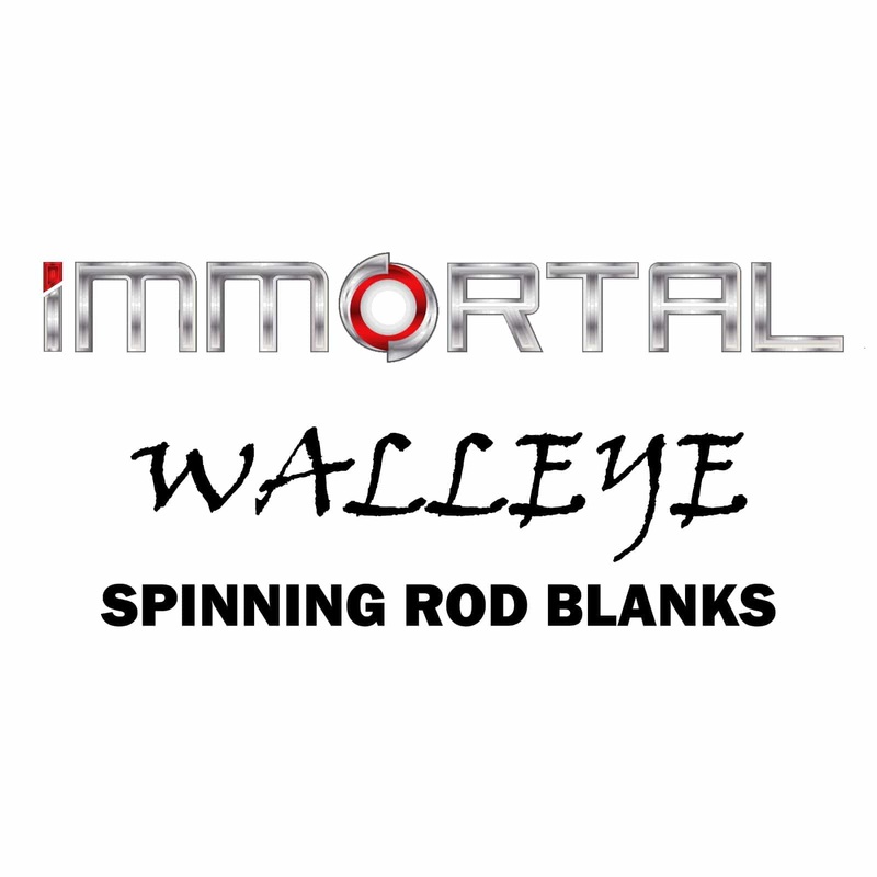 Rainshadow Immortal RX8 Walleye Rod Blanks IMMWS62L