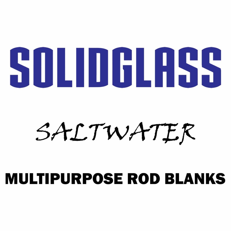 Rainshadow SolidGlass Saltwater Rod Blanks .385"X.105"X72"