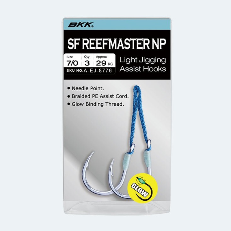 BKK SF Reefmaster NP Assist Hooks 4/0 3-Pack
