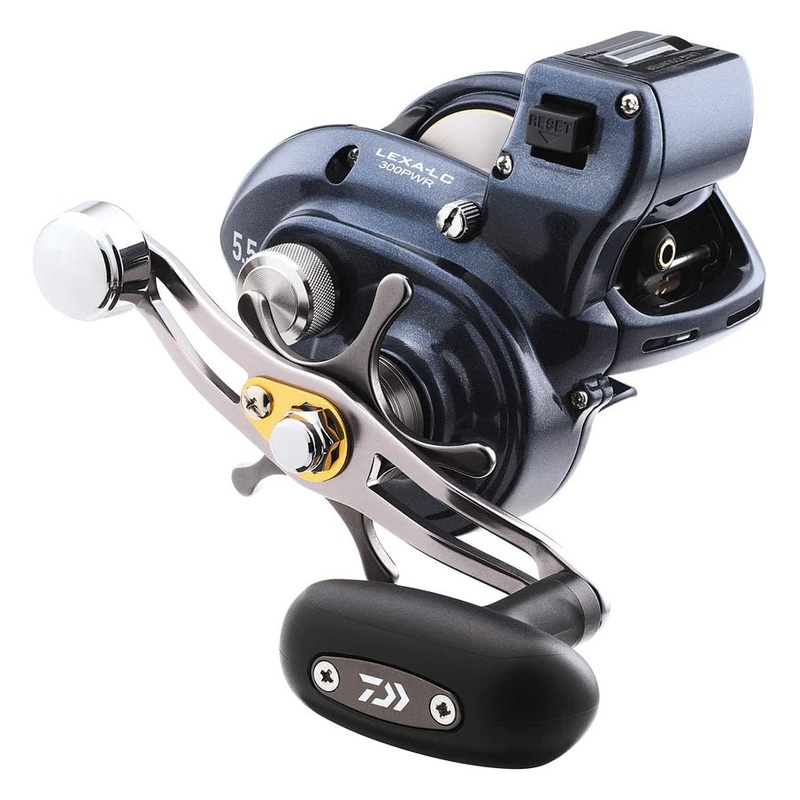Daiwa Lexa LC Line Counter Baitcasting Reels LEXA-LC300H