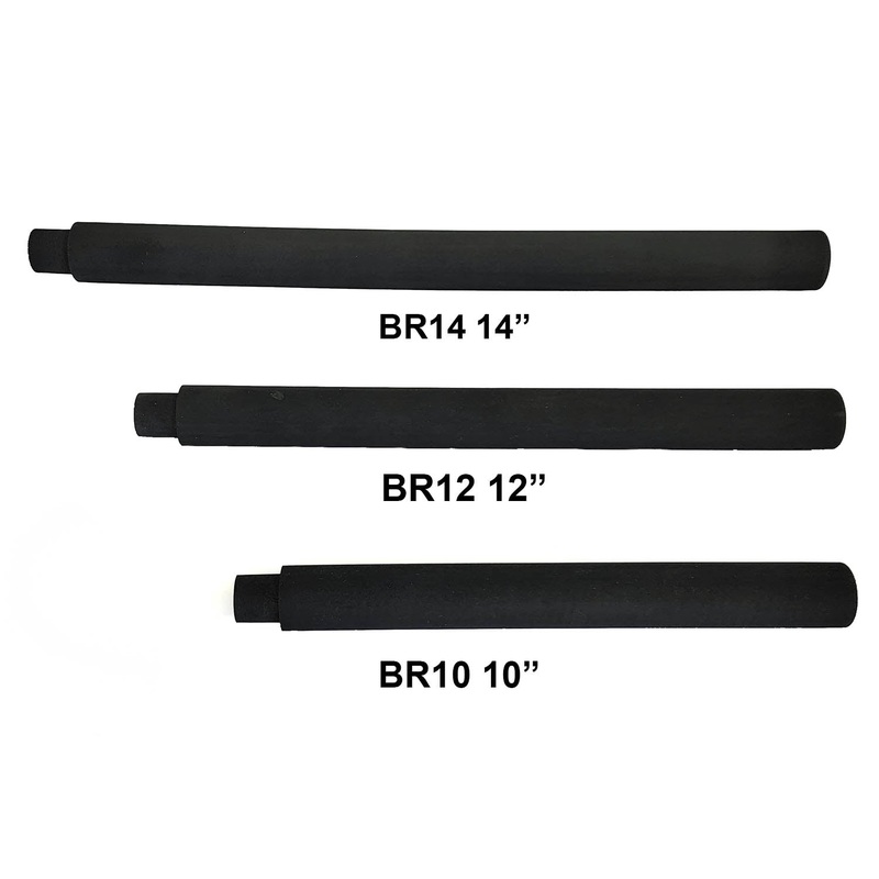 ForeCast EVA Straight Slim Rear Grips BR10-500 10" 0.5" ID