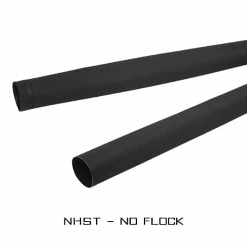 ForeCast No Flock Heat Shrink Tube 39.4" 0.788" Black